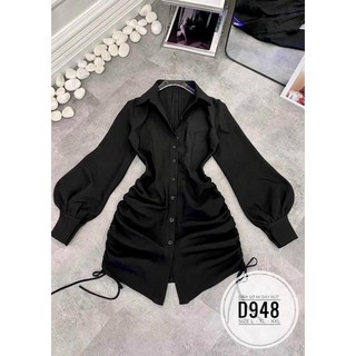 Sale đầm sơ mi dây rút eo bigsize 60kg-90kg🧧🧧