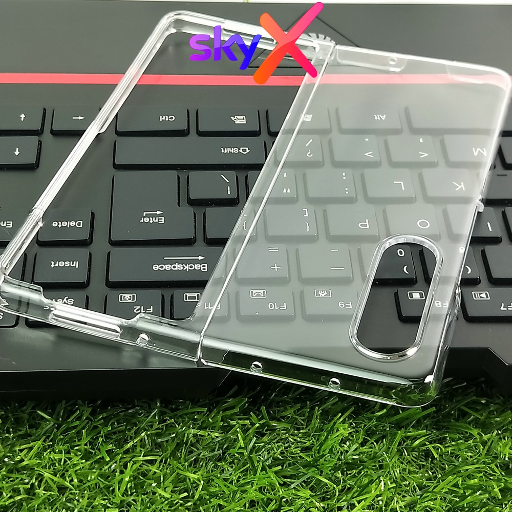 Ốp lưng SAMSUNG nhựa cứng trong suốt Z Fold 4 Z Flip 4 Z Fold 3 Z Flip 3