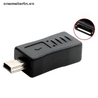 Onemetertn Đen Micro USB Nữ Sang USB Nam Adapter Sạc Chuyển Đổi Bộ Chuyển Đổi VN