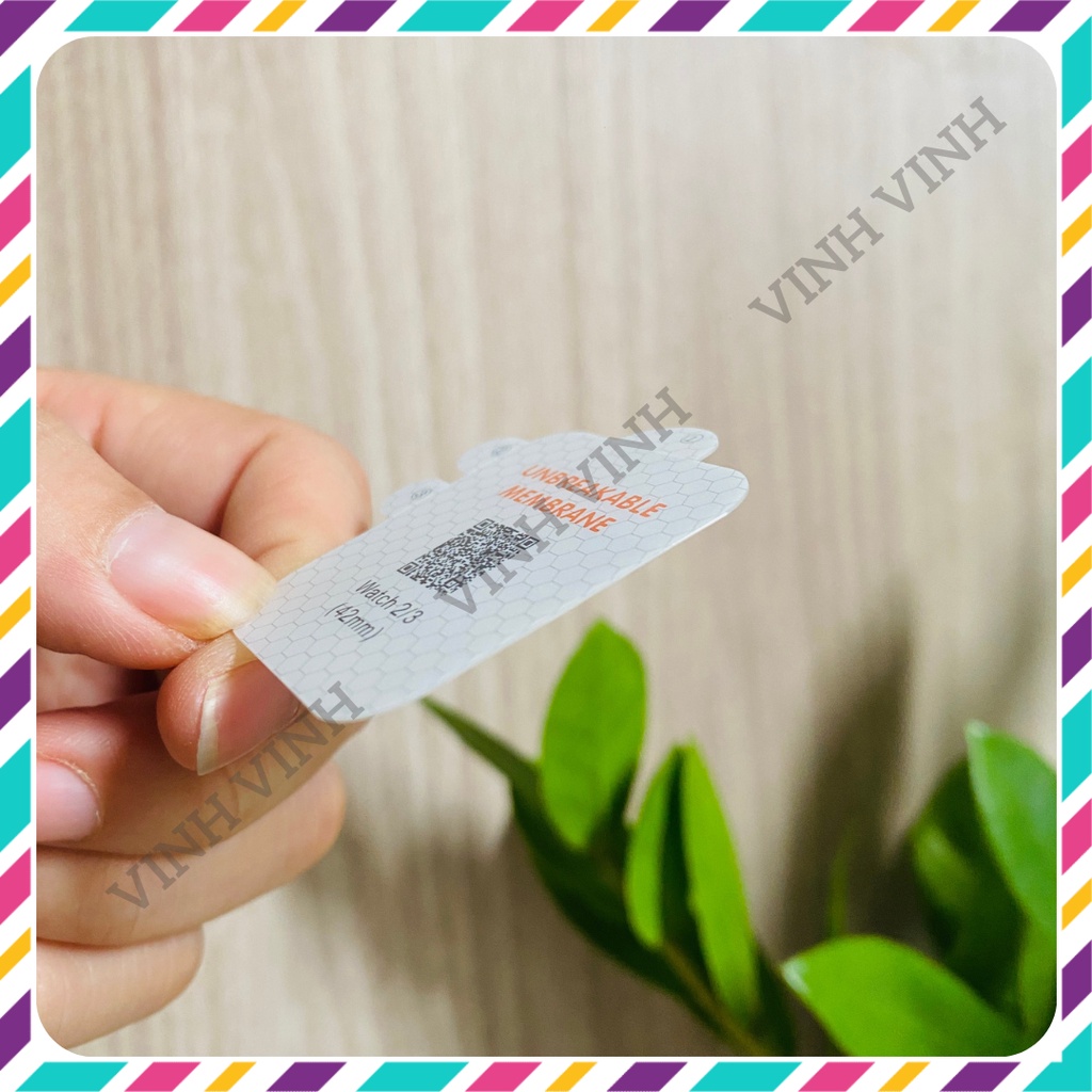 Miếng dán PPF chống trầy xước bảo vệ màn hình Apple Watch Series 7/SE/6/5/4/3/2/1 38 40 41 42 44 45