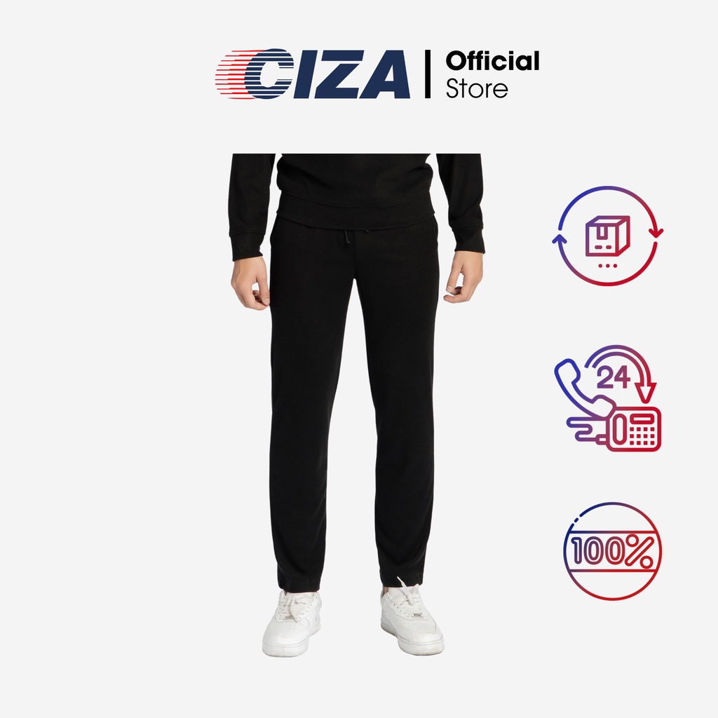 Quần nỉ jogger nam CIZA giữ nhiệt bo gấu đẹp thể thao mùa đông công nghệ Nhật Bản size S M L XL QDTS14