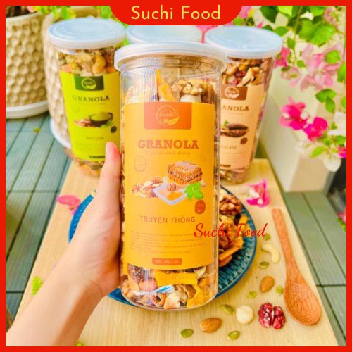 Granola siêu hạt 100% (không yến mạch)