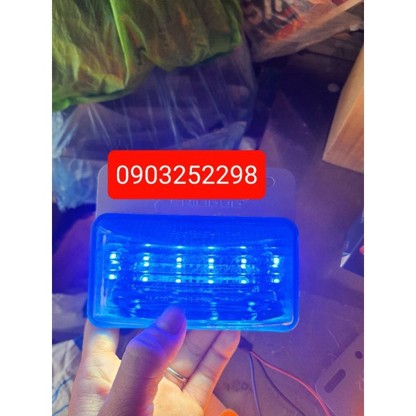 Đèn led sườn , đèn hông xe tải chống nước loại lớn 12v 24v 4009 hàng SD