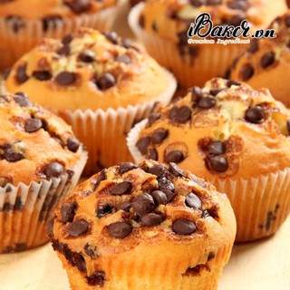 [200g, 500g] Socola (Chocolate) chip đen hãng Puratos