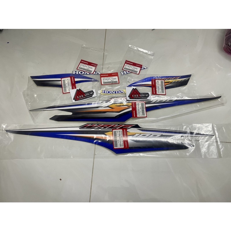 Tem thái wave 100 màu xanh