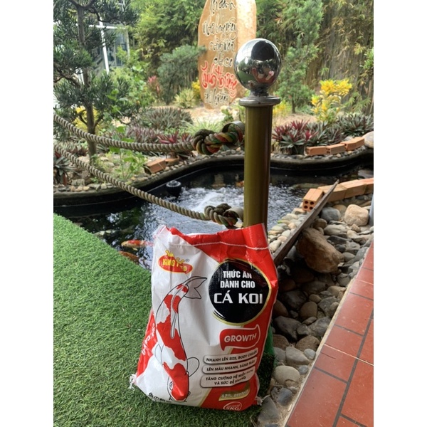 Thức ăn cá Koi KINGFEED bao 5kg giá rẻ tăng trưởng tăng màu