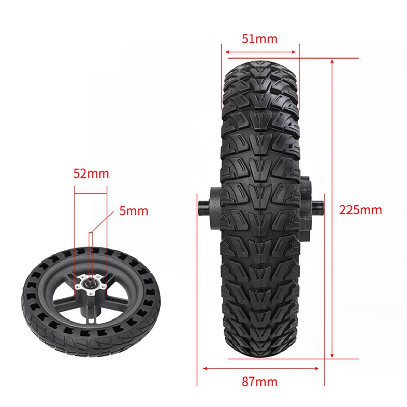 Bánh Xe 8.5X2 Inch Thay Thế Chuyên Dụng Cho Xe Scooter Điện Xiaomi M365 Pro