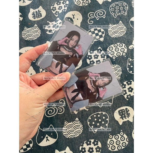 CARD & MERCH OFFICIAL CÓ SẴN - Ảnh thẻ chính hãng Blackpink Born pink concert tour: jennie, lisa, jisoo, rosé, rose lệ