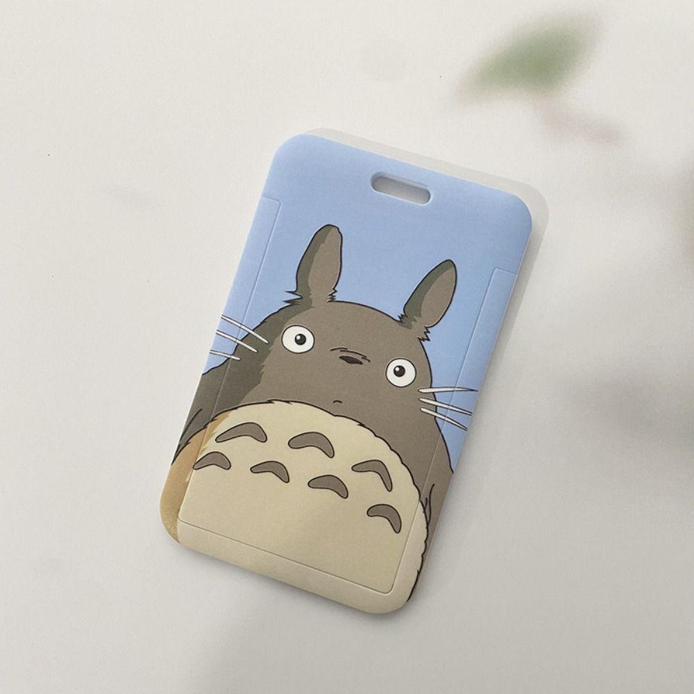 Lloyd Dây Đeo Cổ Đựng Thẻ / Túi Xách Hình Totoro Hoạt Hình Phong Cách Doanh Nhân Cho Học Sinh