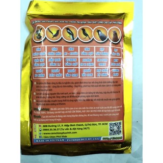 Cám cho chích chòe lửa, chòe than,chòe đất  Phú Vinh( cám thi và căng lửa) 200g