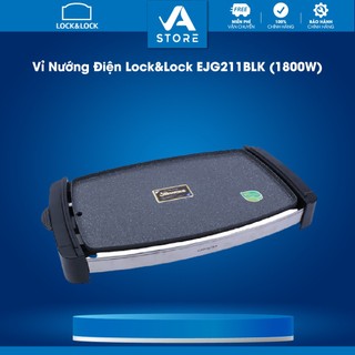 Vỉ nướng điện lock&lock ejg211blk - hàng chính hãng