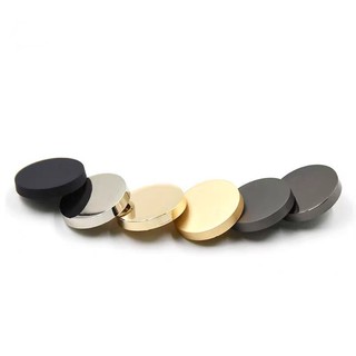 10 Nút Áo Kim Loại Mạ Vàng 20mm 10 / 15 / 20 / 25mm