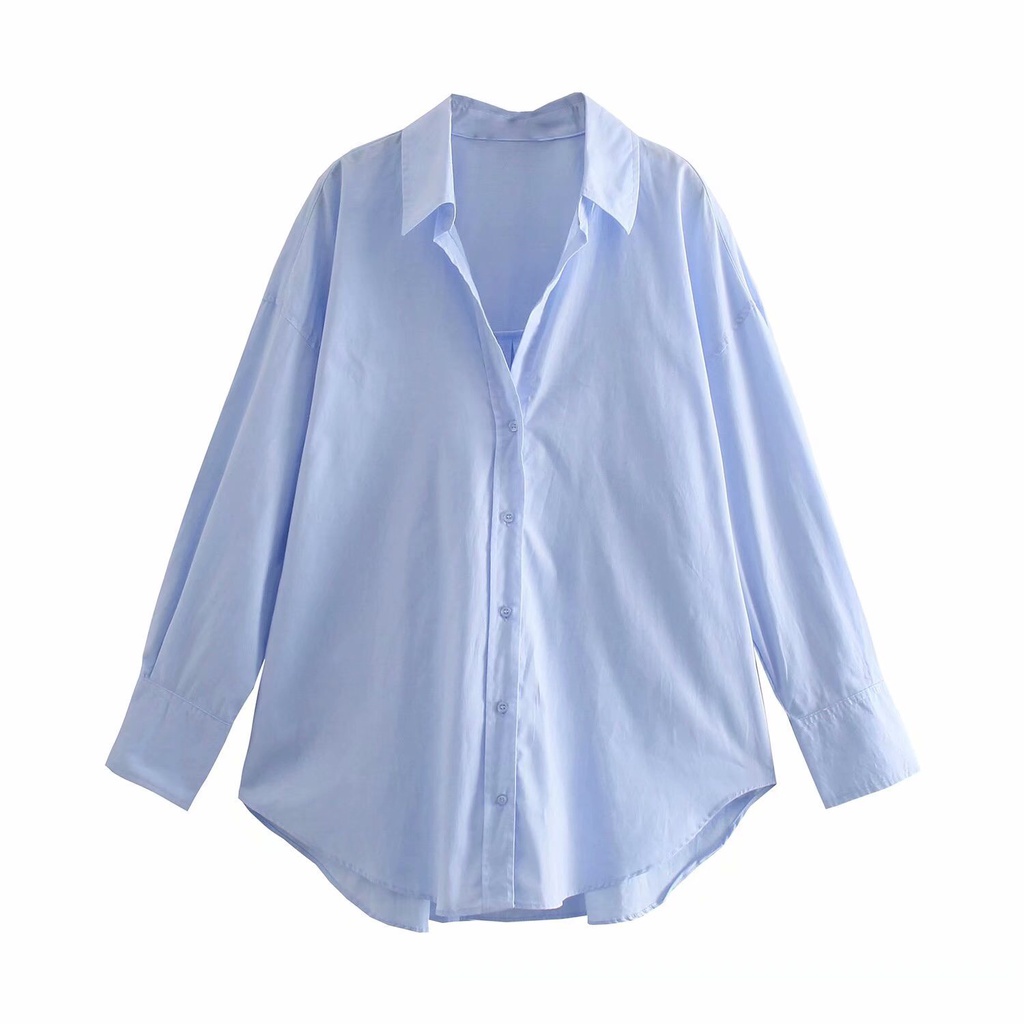 Áo sơ mi dài tay nữ xuất dư ZR