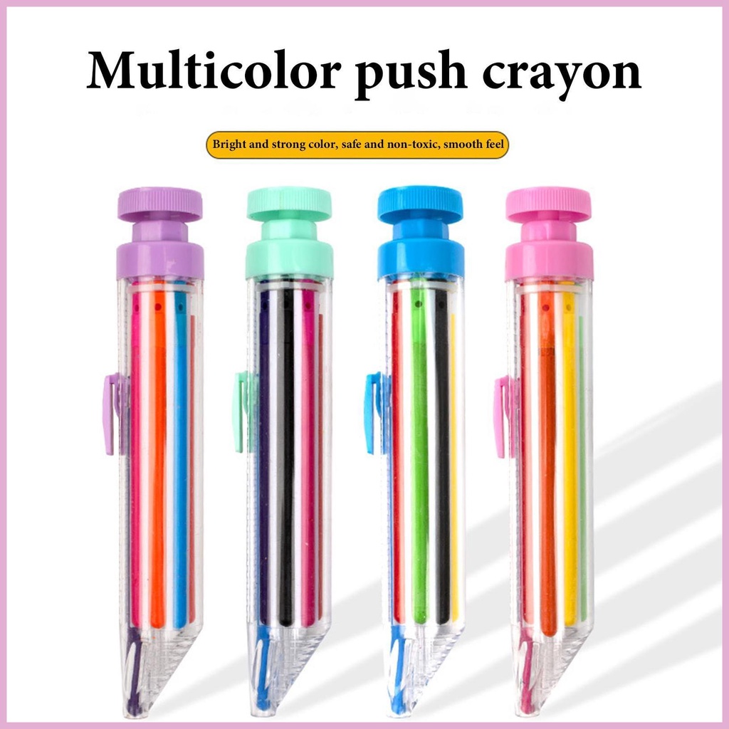 Bút Sáp Màu 8 Trong 1 8 Trong 1 8 Màu Tùy Chọn