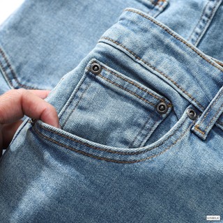 SLIM FIT BASIC JEANS JACOBS & COLE - Quần Jean dài, Xanh