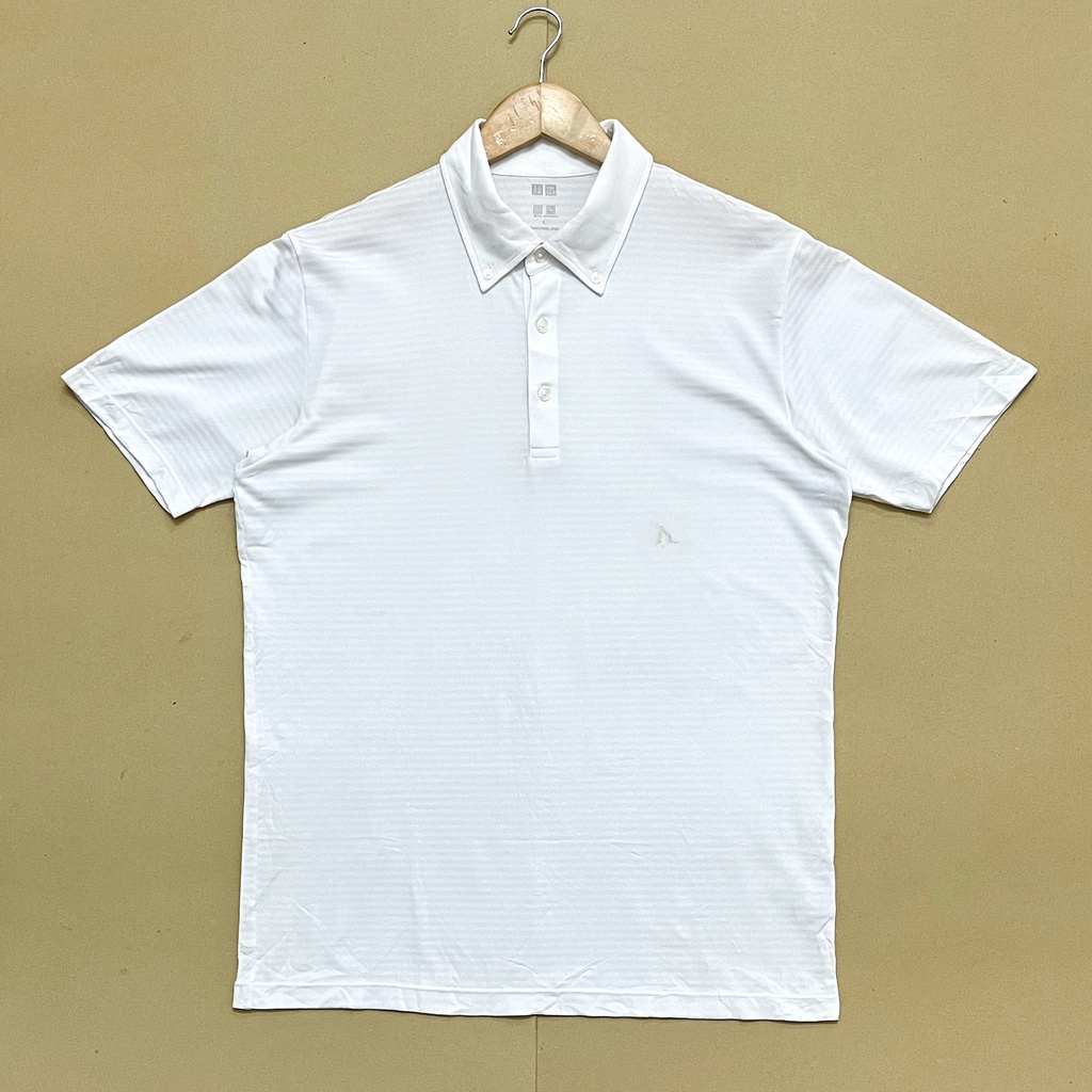 Áo Polo Nam Cổ Bẽ Uniqlo 2Hand , Áo Thun Polo Nam Ngắn Tay Unisex