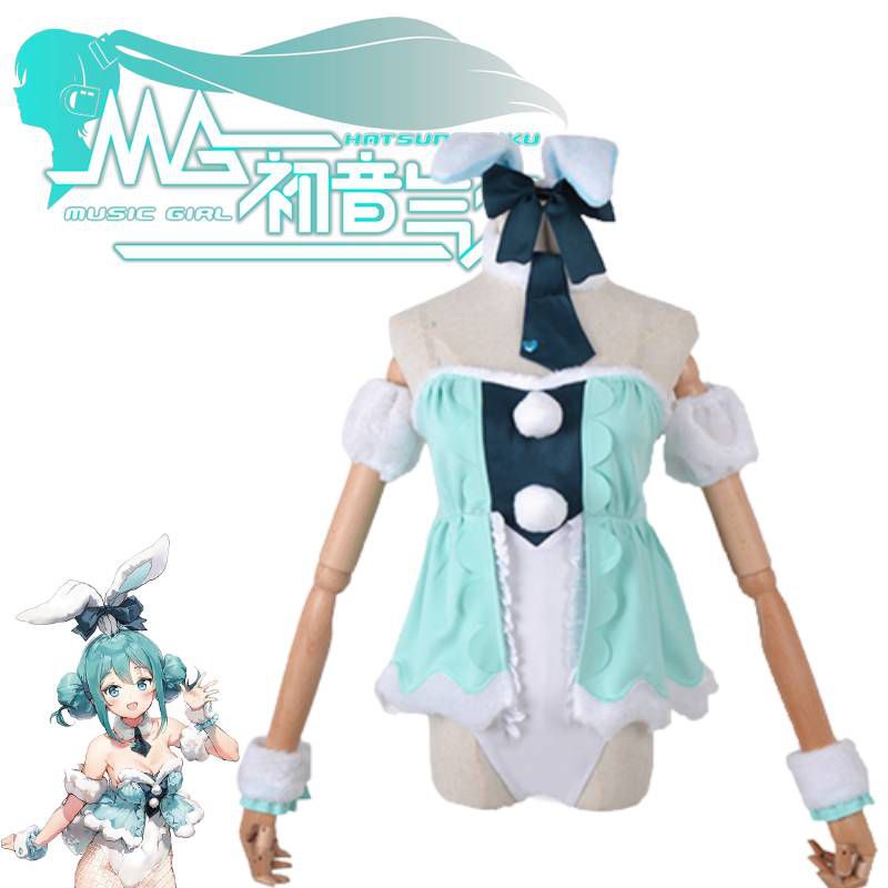 Hatsune miku Và Thỏ Trắng Xinh Xắn Đáng Yêu