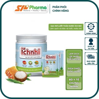 Gạc rơ lưỡi thảo dược Ích Nhi