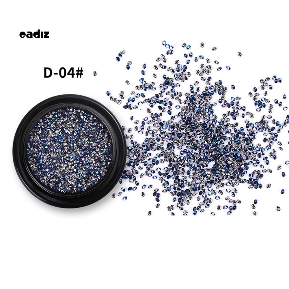 Hộp Phụ Kiện Đá Lấp Lánh Trang Trí Móng Nghệ Thuật