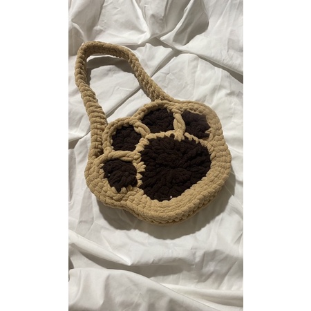 Túi len bàn chân mèo