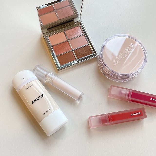 Bảng phấn mắt AMUSE Eye Vegan Sheer Palette - Ninishop