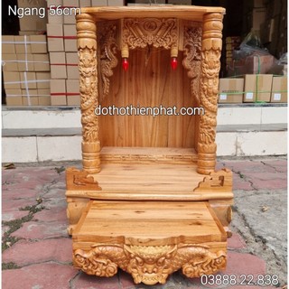 Bàn thờ ngang 80cm gỗ xoan rẻ nhất thị trường giá sỉ 0388822838