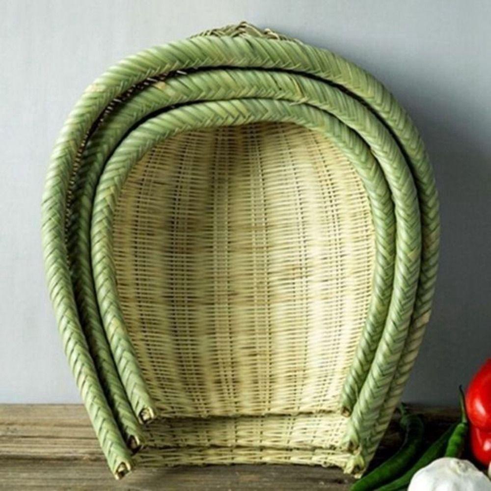 Rổ Tre Đan Thủ Công Siêu Bền Gọn Nhẹ Tiện Dụng Cho Nhà Bếp