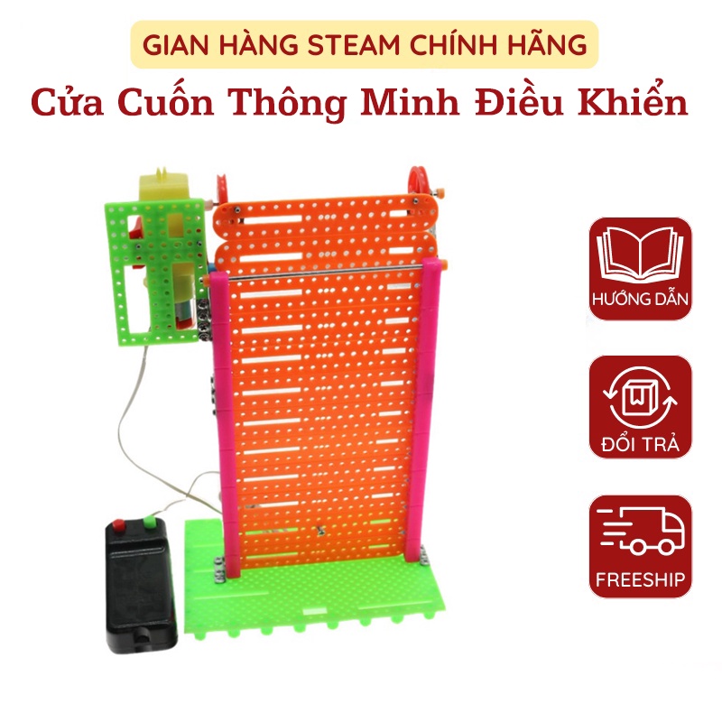 Cửa Cuốn Thông Minh - Lắp Ráp Điều Khiển Tự Động
