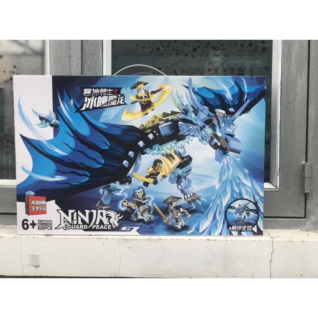 Đồ chơi lắp ráp lego Ninjago mã số 1302 Với 493 chi tiết lắp ghép