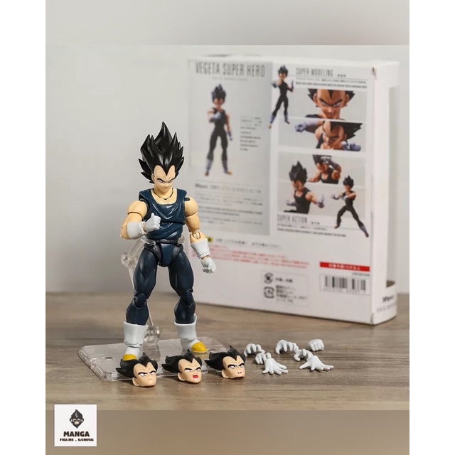 SHF Bandai Vegeta Super Hero- Mô hình Dragon Ball