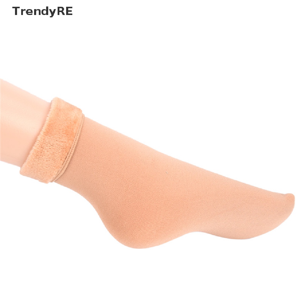 Đôi Vớ Cotton Len Dày Thoáng Khí Thời Trang Mùa Đông Cho Nữ