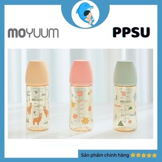 Bình sữa Moyuum Hàn Quốc 170ml 270ml núm ti siêu mềm