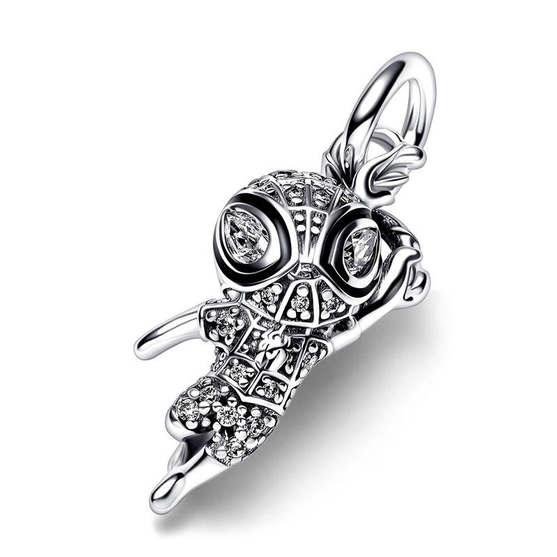 Hạt Charm Mạ Bạc 925 Dùng Làm Trang Sức DIY