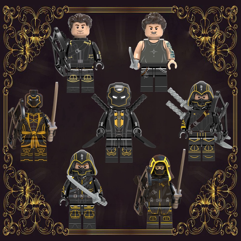Hawkeye Mô Hình Nhân Vật Hawkeye Ronin Marvel DIY Dành Cho Trẻ Em