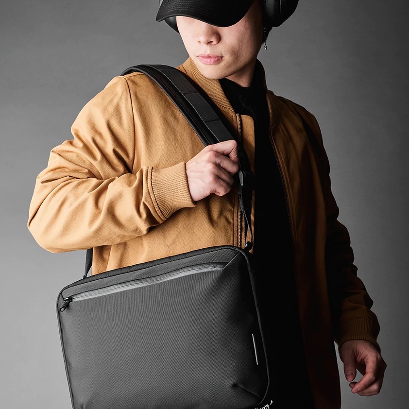 ALPAKA ELEMENTS TECH BRIEF TÚI ĐEO CHÉO, MACBOOK PRO, IPAD PRO, MÁY TÍNH XÁCH TAY 14/16, THIẾT YẾU, CHỐNG THỜI TIẾT