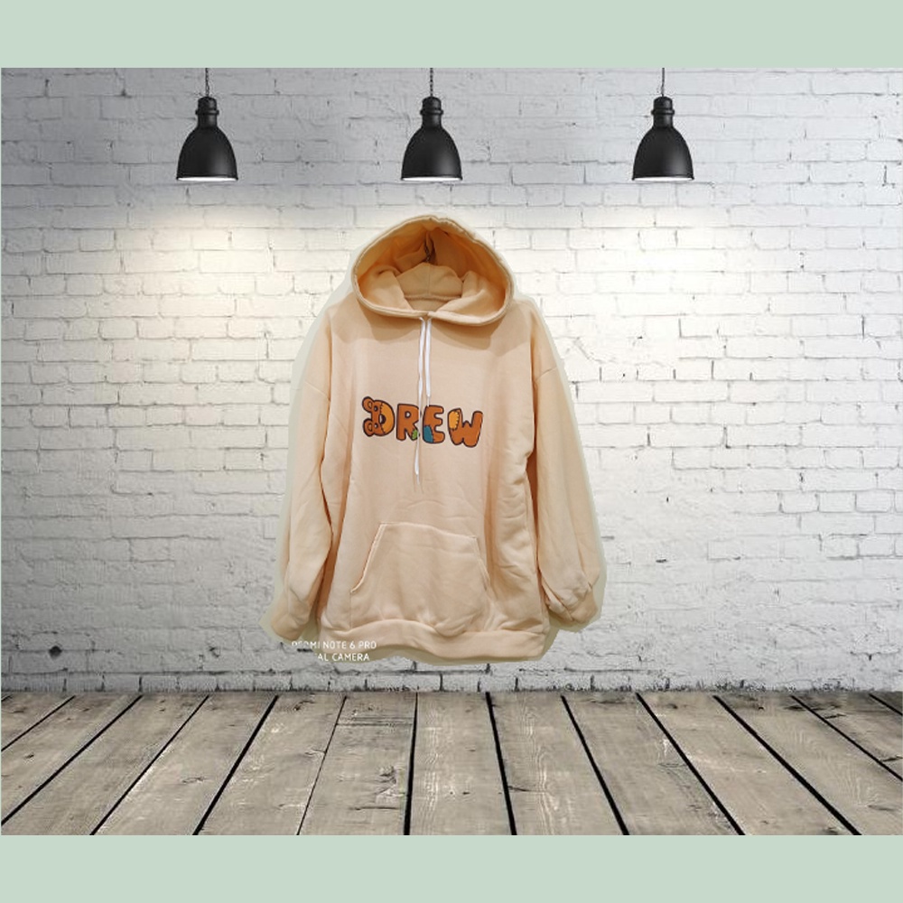 Áo hoodie Drew gấu fom hàn quốc phù hợp với nam và nữ