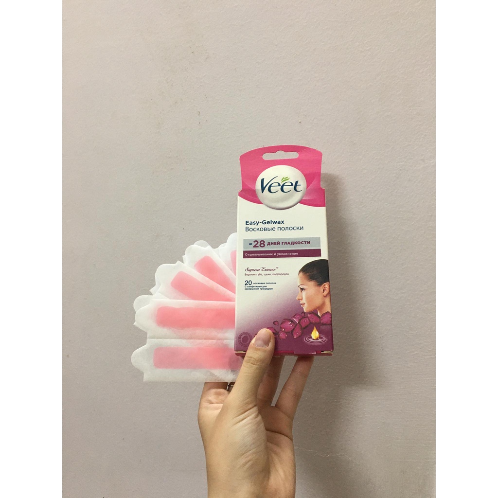 Miếng wax mặt/ mép Veet