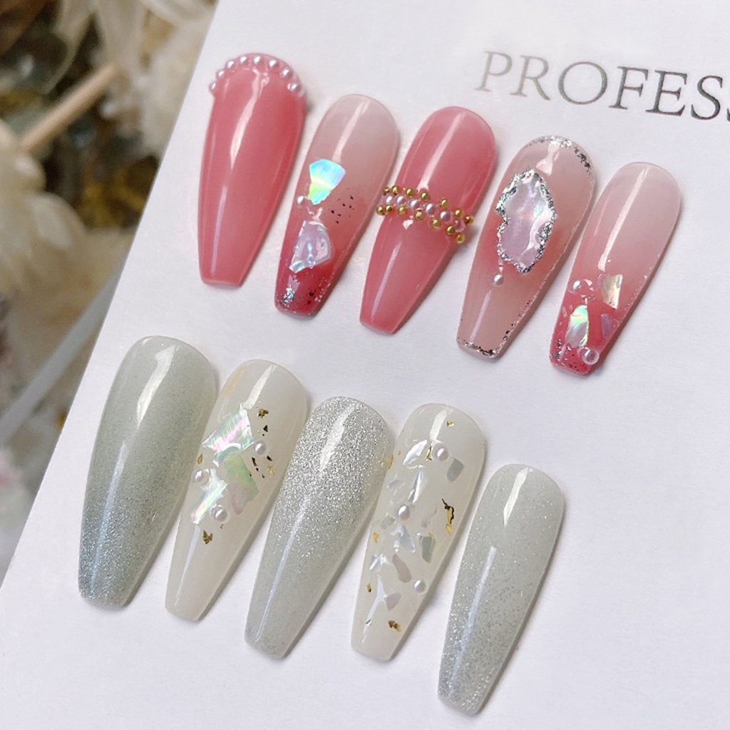 1 Hộp Kim Tuyến 6 Ngăn Siêu Mỏng Trang Trí Móng Tay Nghệ Thuật