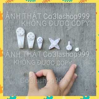 set 100 móc size lớn 4x2cm đinh đóng tường