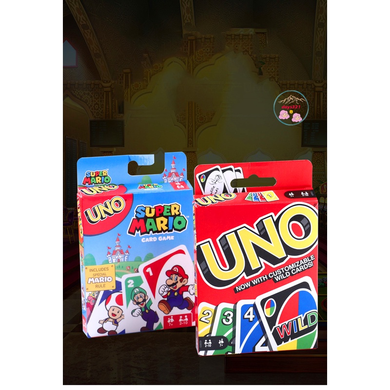 Bộ thẻ bài Uno: Super Mario độc đáo vui nhộn mô phỏng theo trò chơi cùng tên tuổi thơ 8x 9x