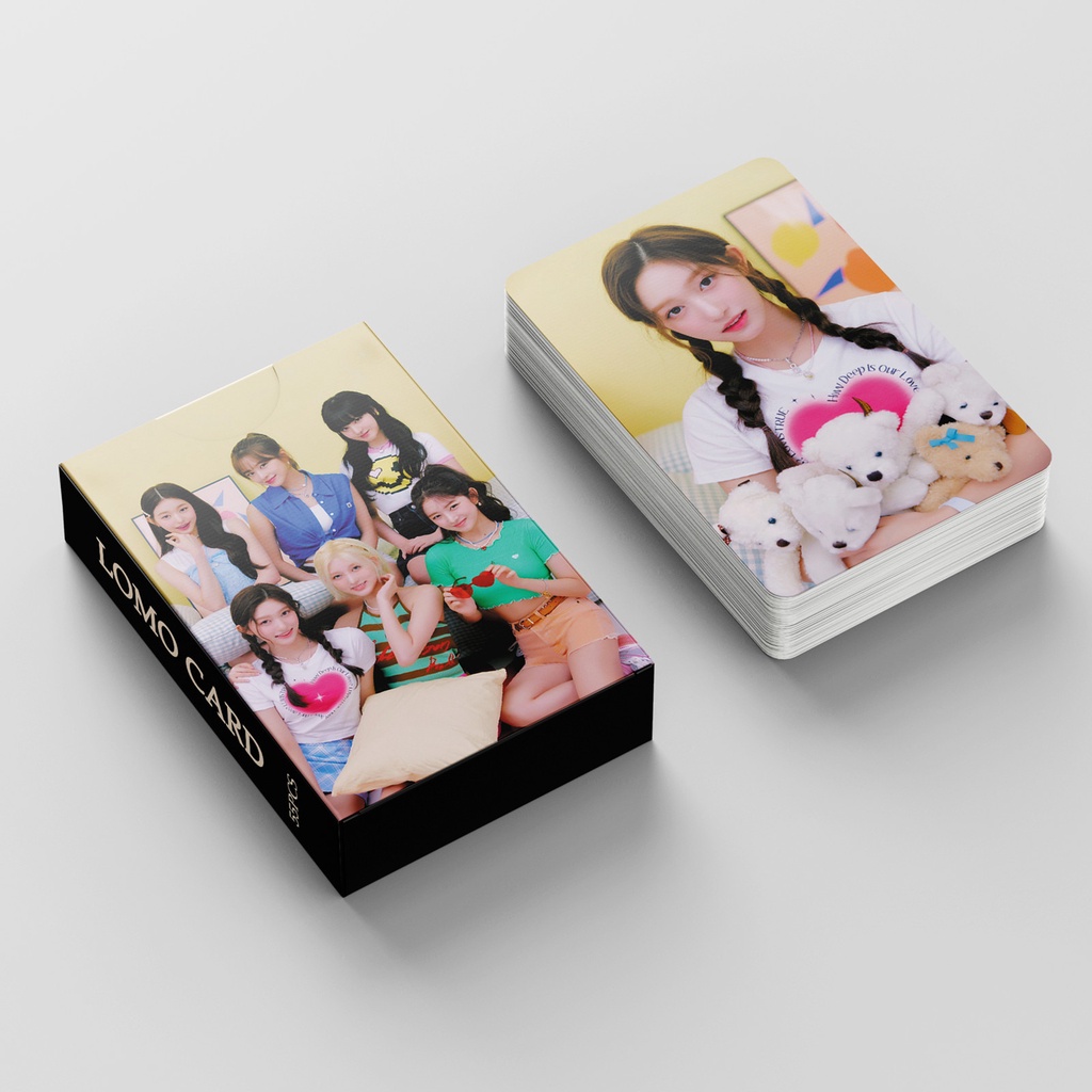 Set 55 Tấm Thẻ Ảnh LOMO Thiết Kế Dễ Thương Xinh Xắn