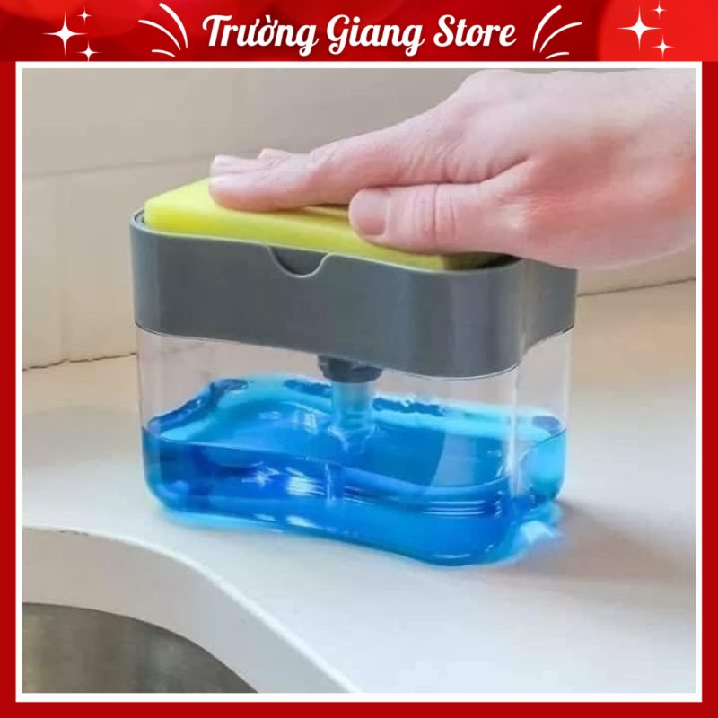 Hộp Đựng Nước Rửa Bát Đa Năng Dạng Bơm Rất Thuận Tiện Và Sạch Sẽ