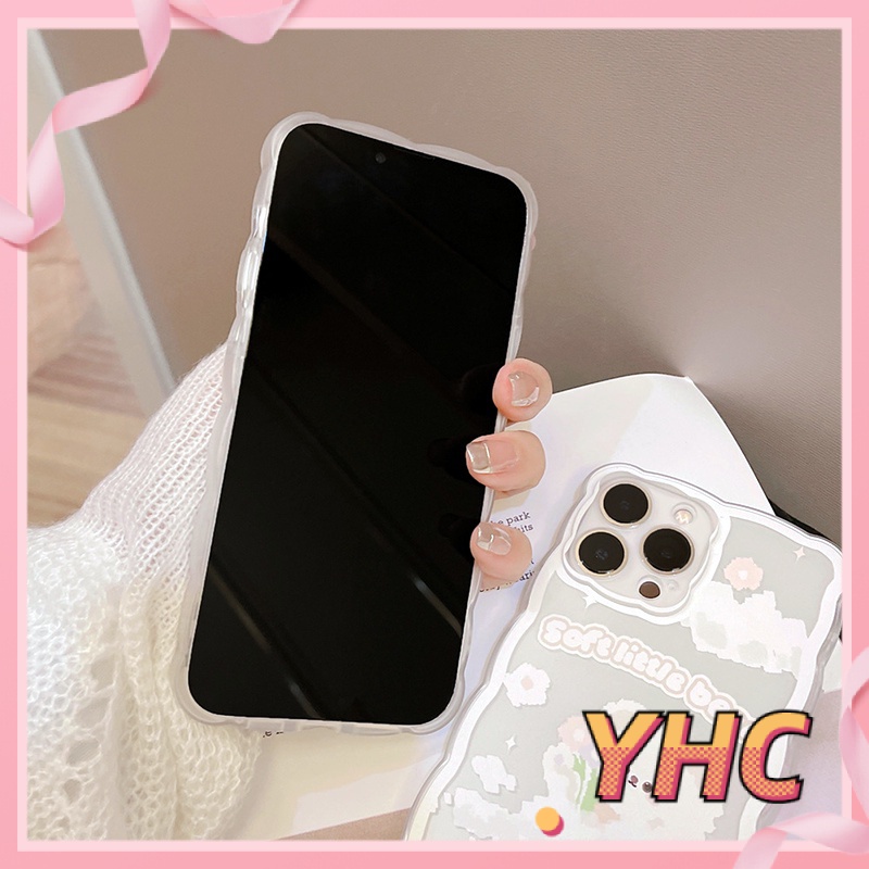 Ốp Điện Thoại Họa Tiết Gấu Và Đám Mây Viền Gợn Sóng Cho Iphone6 6splus 7 7plus 8 8plus XR x xs 12 11 pro max plus 13 promax-1021