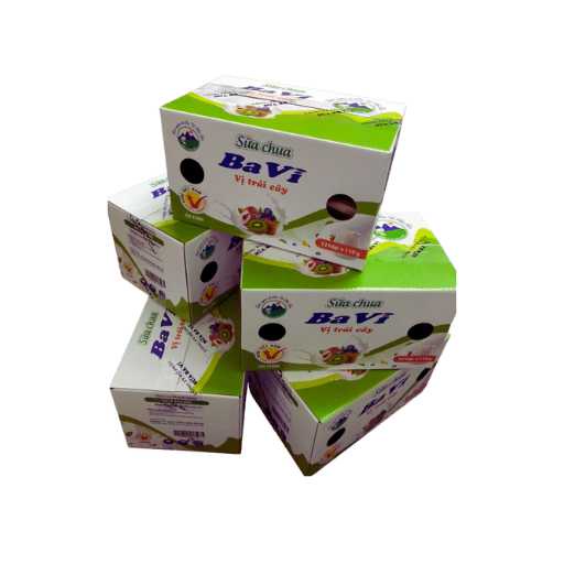 sữa chua ăn ba vì vị trái cây 110g