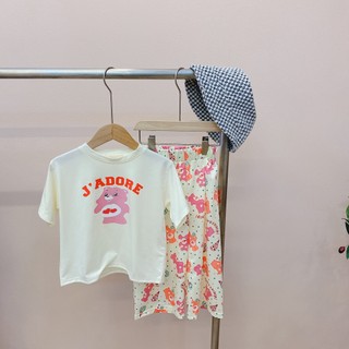 Set gấu kem j'adore q.b studio