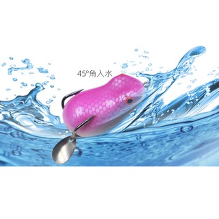Mồi Câu Cá Giả Hình Ếch Sấm Sét Mềm 4cm / 7g