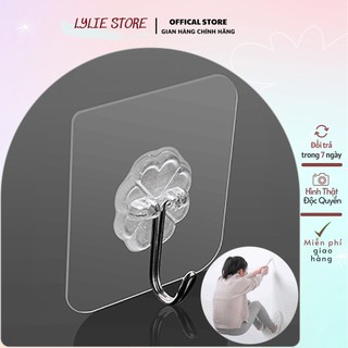 Móc dán tường móc treo đồ siêu dính siêu bền chịu lực tốt