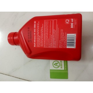 NHỚT XE MÁY SHELL AX3 800ml chính hãng