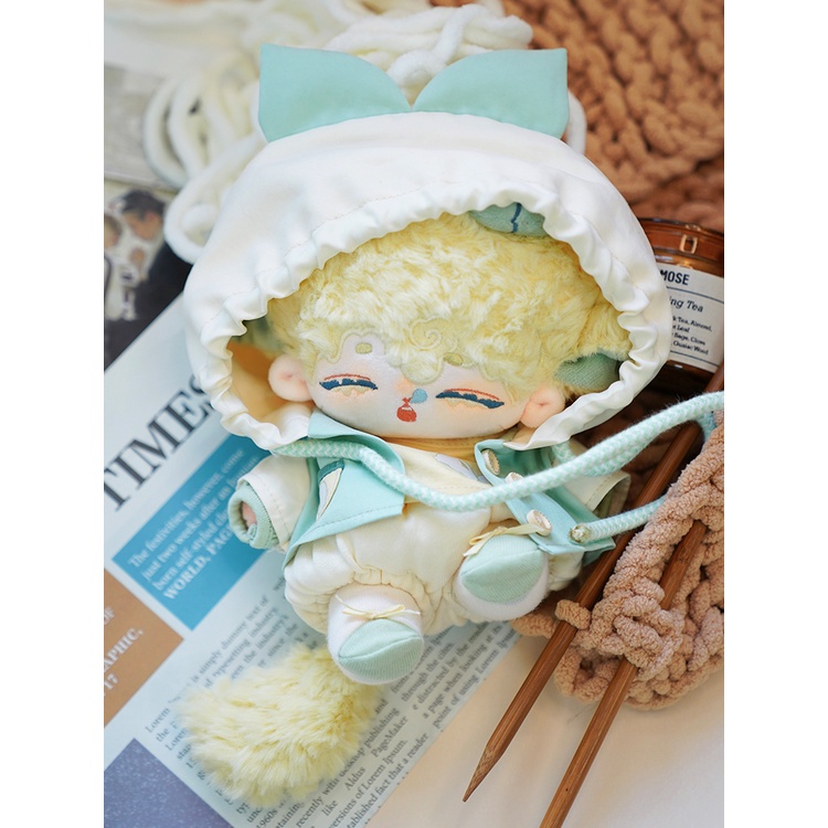 Búp bê không thuộc tính Chúc Quang & Bé Bơ & Hoa Lan 20cm
