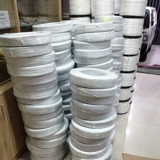 5KG CUỘN DÂY NHỰA LÀM NẸP MŨI KHẨU TRANG Y TẾ, NHỰA PE 2 LÕI KẼM GIÁ RẺ